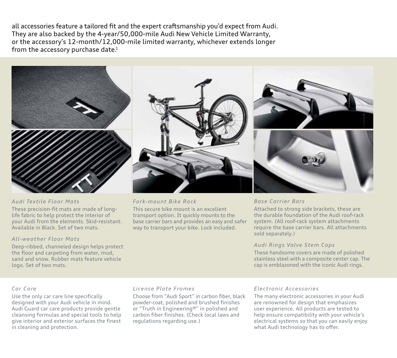 2012 Audi TT Brochure Page 33